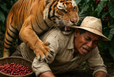 Hasil Olah TKP Kepolisian,  Korban Tewas Tinggal Kepala   Diyakini Dimangsa Harimau