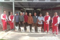 Bantuan CPP untuk 114 KPM di Pekon Turgak, Lampung Barat Disalurkan 