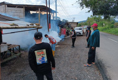 Cegah DBD, Polisi Lakukan Fogging 