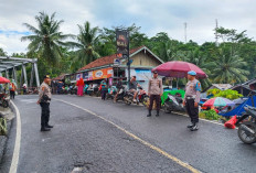 Polsek Pesisir Utara Gelar Patroli dan Pengamanan Kegiatan Masyarakat di Pasar Melsom