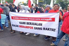 Pedagang di Kota Kotabumi  Minta Pemkab Tinjau Ulang  Kebijakan Revitalisasi