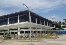 Gedung Pemkab Pesisir Barat Belum Sepenuhnya Selesai