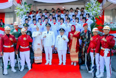 Upacara HUT ke-80 RI di Pesbar Berlangsung Khidmat