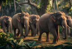 Kawanan Gajah Makin Agresif, Warga Kompak Babat Tanaman Pisang