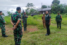 Dandim 0422 Tinjau  Lahan KDMP Basungan