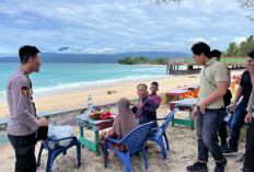 Polres Pesbar Gencarkan Patroli, Imbau Wisatawan Jaga Keselamatan