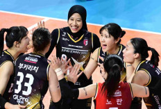 Hasil Liga Voli Putri Korea:   Pink Spiders Kalahkan Red Sparks 3-2