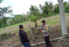 Dukung Program Ketahanan Pangan, Bhabinkamtibmas Ajak Warga Manfaatkan Lahan Kosong 