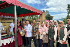 Momen Peletakan Batu Pertama Pembangunan Pasar Tematik Wisata, DKP Gelar Gerakan Pangan Murah