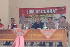 Polres Lambar Pelihara Situasi Kamtibmas melalui Jumat Curhat 