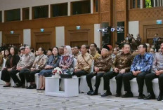 Pj Gubernur Lampung Hadiri Penyampaian LHP BPK RI atas Laporan Keuangan Pemerintah Pusat Tahun 2023