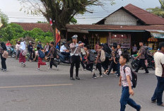 Jaga Kamseltibcarlantas, Satlantas Polres Pesisir Barat Maksimalkan PAM Rawan Siang