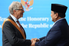 Bill Gates Kucurkan Bantuan Rp8 Triliun untuk Indonesia, Prabowo Beri Tanda Kehormatan