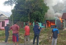 Rumah dan Kontrakan Terbakar, Kerugian Ditaksir Rp500 Juta Lebih