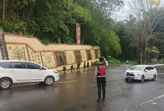 Sat Samapta Polres Lambar Atur Lalu Lintas Sore Hari