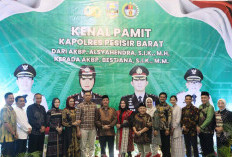 Pererat Sinergi deangan Polri, Pemkab Pesisir Barat  Sambut Kapolres Baru 