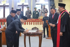 DPRD Lampung Barat Resmi  Miliki Pimpinan Definitif