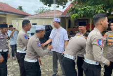 Kapolres Pesisir Barat Pimpin Halal Bihalal, Perkuat Kebersamaan Personel