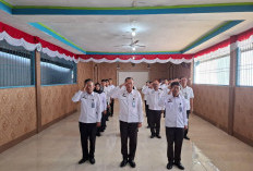 Hari Bakti Menimipas, Rutan Krui Ikuti  Upacara Virtual