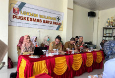 Evaluasi Program Kesehatan, Puskesmas Batubrak Gelar Lokmin Lintas Sektoral 