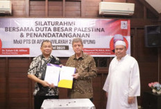 17 PTS di Lampung Sepakat Beri  Beasiswa bagi Pemuda Palestina