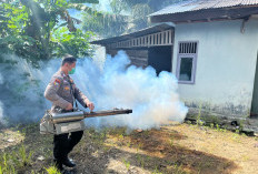 Cegah Penularan DBD, Polres-Puskesmas Lakukan Fogging