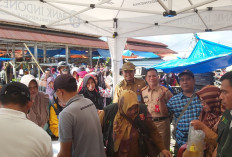 Camat Berterimakasih Pemkab Operasi Pasar di Sekincau 