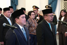 Erick Thohir Resmi Gantikan Dito Ariotedjo sebagai Menpora