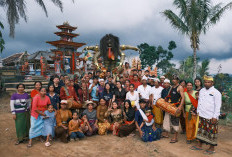 Warga Bali Darma Kerti Pekon Sri Menanti Tampilkan Ogoh-Ogoh Di Tahun Baru Saka