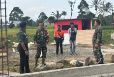 Dandim 0422/LB Tekankan Kualitas  Pembangunan Gedung KDKMP