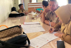 Masuk Kerja, Aparat Pekon Ciptawaras Maksimalkan Pelayanan Masyarakat 