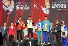 Dua Pesilat Muda Asal Lampung Berhasil Mengharumkan Nama Indonesia di Kejuaraan Pencak Silat Dunia di Abu Dhab