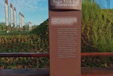 Tulisan Asing di Tugu Titik Nol IKN Bikin Heboh, Netizen: Ini Serius atau Hanya Lelucon?