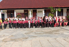 SDN 1 Ciptamulya Awali KBM Pasca Libur dengan Upacara 