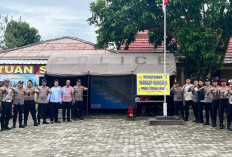 Cuaca Ekstrem,  Polres Pesbar Dirikan  Posko Siaga Bencana