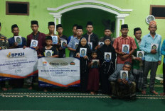 Lazisnu PCNU Lambar Salurkan 120 Paket Mushaf Al Quran 