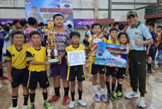 Tim Futsal MIN 1 Juara Dandim Cup