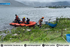 Dilanda Cuaca Buruk, Pencarian Nelayan Tenggelam di Danau Ranau Sementara Dihentikan 