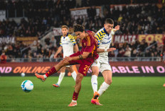 AS Roma Kalahkan Parma 2-1, Saingi Napoli di Puncak Serie A