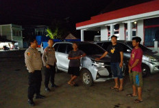 Anggota Polsek Sumberjaya  Intensifkan Patroli Malam