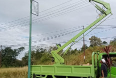 Dishub Lambar Lakukan  Penggantian 146 LPJU
