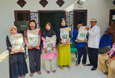 328 KK Pekon Semarang Jaya, Kembali Terima Bantuan Beras CPP Periode Mei