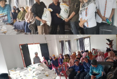 Pemerintah Pekon Pajar Agung Salurkan 1,84 Ton Beras untuk 92 KPM