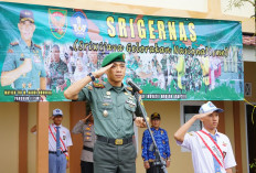 Pimpin Upacara di SMKN 1 Krui, Dandim 0422/Lampung Barat, Tanamkan Jiwa Nasionalisme