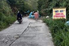 Jalan Utama Sedampahindah Dibangun, Akses Tiga Destinasi Wisata Terbuka