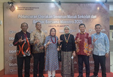 Lampung Barat Ambil Bagian dalam Peluncuran  Gerakan Seniman Masuk Sekolah Nasional 2025