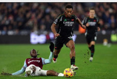 Lanjutan Liga Inggris, Arsenal Libas West Ham United 5-2 dan Naik ke Posisi 2 Klasemen Sementara