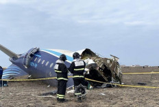 Putin Akui Rudal Rusia Sebabkan Jatuhnya Pesawat Azerbaijan Airlines di Kazakhstan