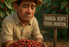 Harga Kopi Terus Rontok,  Petani Gelisah di Tengah Panen