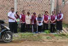 Tim Setdakab Lambar Tinjau  Program SPAM di Tribudi Syukur